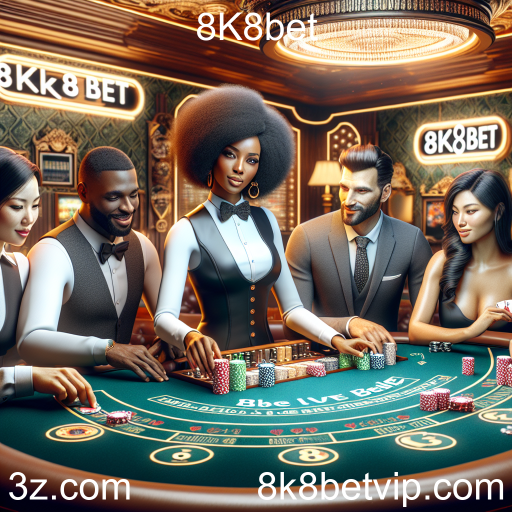 Experiência Inigualável no Cassino ao Vivo do 8K8bet