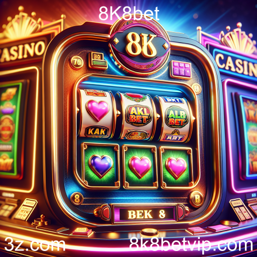 Descubra a Emoção dos Caça-níqueis no 8K8bet